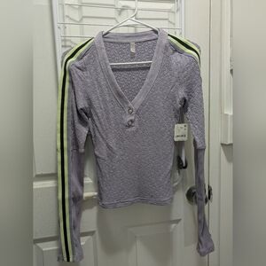 NWT Free People Recovery Layer Long Sleeve